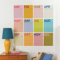 good tuesday a3 wall planner in lliving room